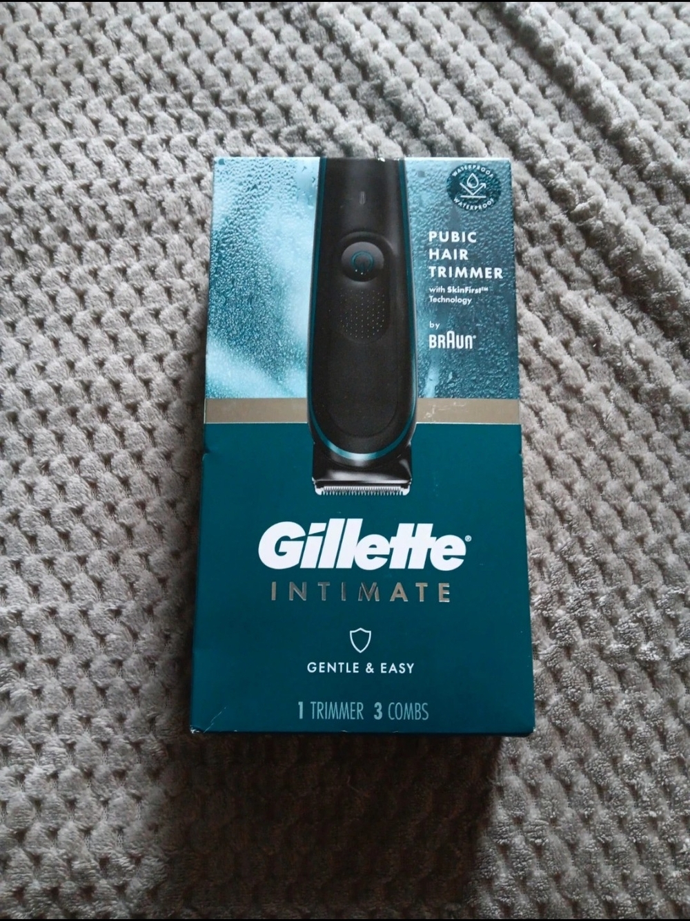 Gillette Intimate Pubic Hair Trimmer by Braun - Brand New In Box